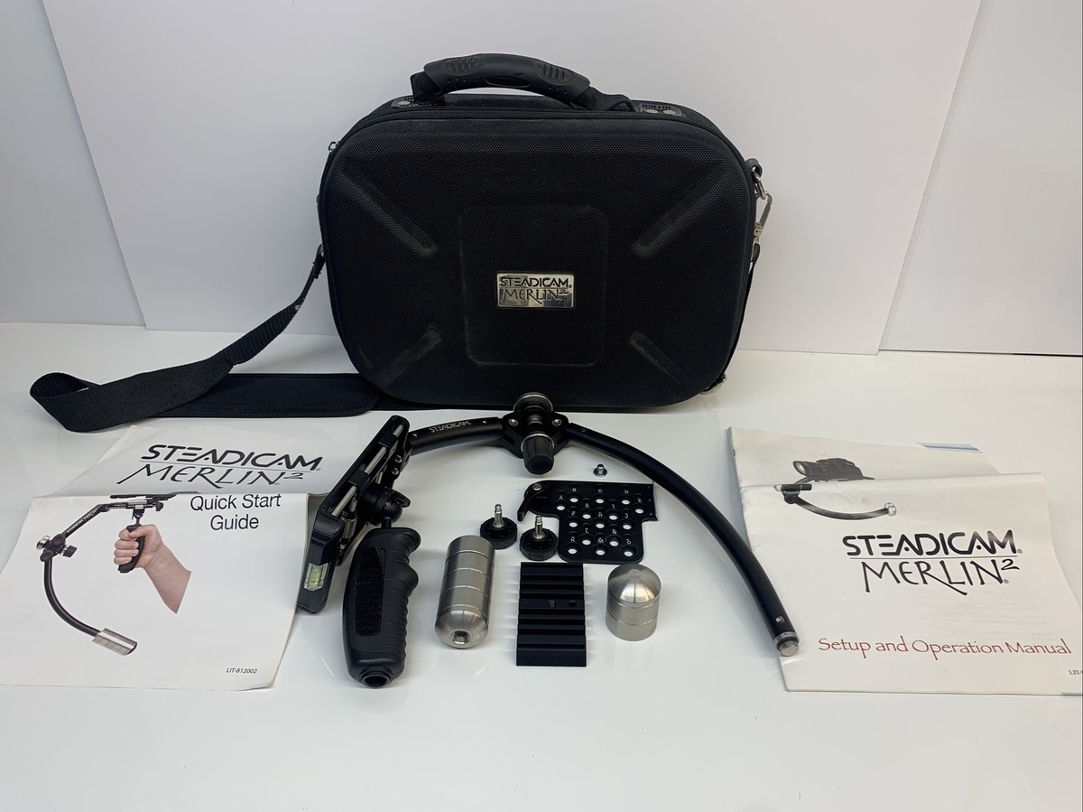 Steadicam Merlin 2 Camera Stabilizer w/ Everything - Video Gimbal