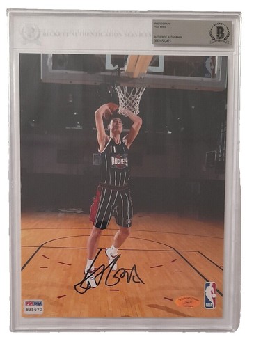 2000 Yao Ming PSA Type 1 Original Snapshot Photo Pre-Rookie