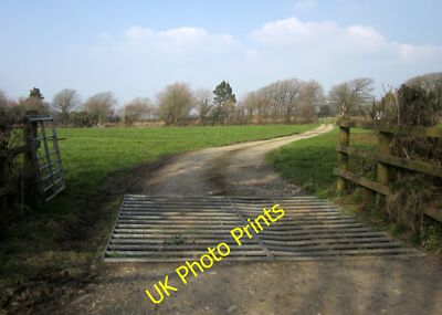 Foto 12x8 Gleis, Tredarrup Trelash von der Spur zwischen Trelash und Tred c2015