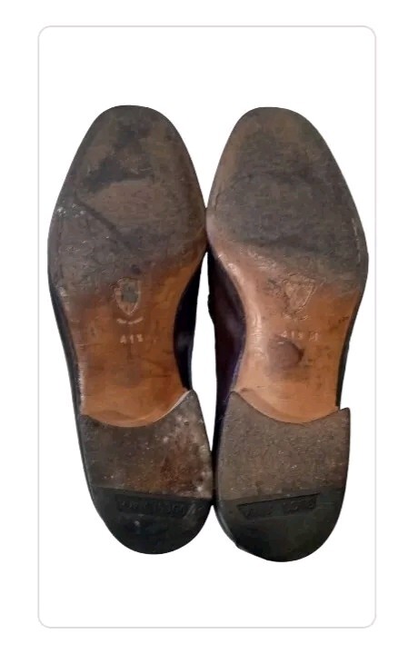 Gucci Vintage Tassle Leather Oxford Loafer Shoe Brown Size  display picture 3