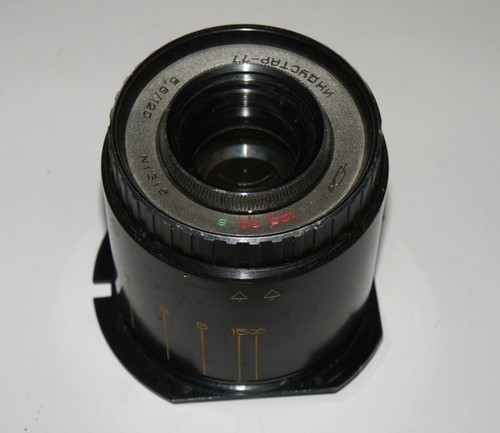 Industar-77 5.6/120 mm Soviet Medium Format lens for VERY RARE FOTON USSR CAMERA