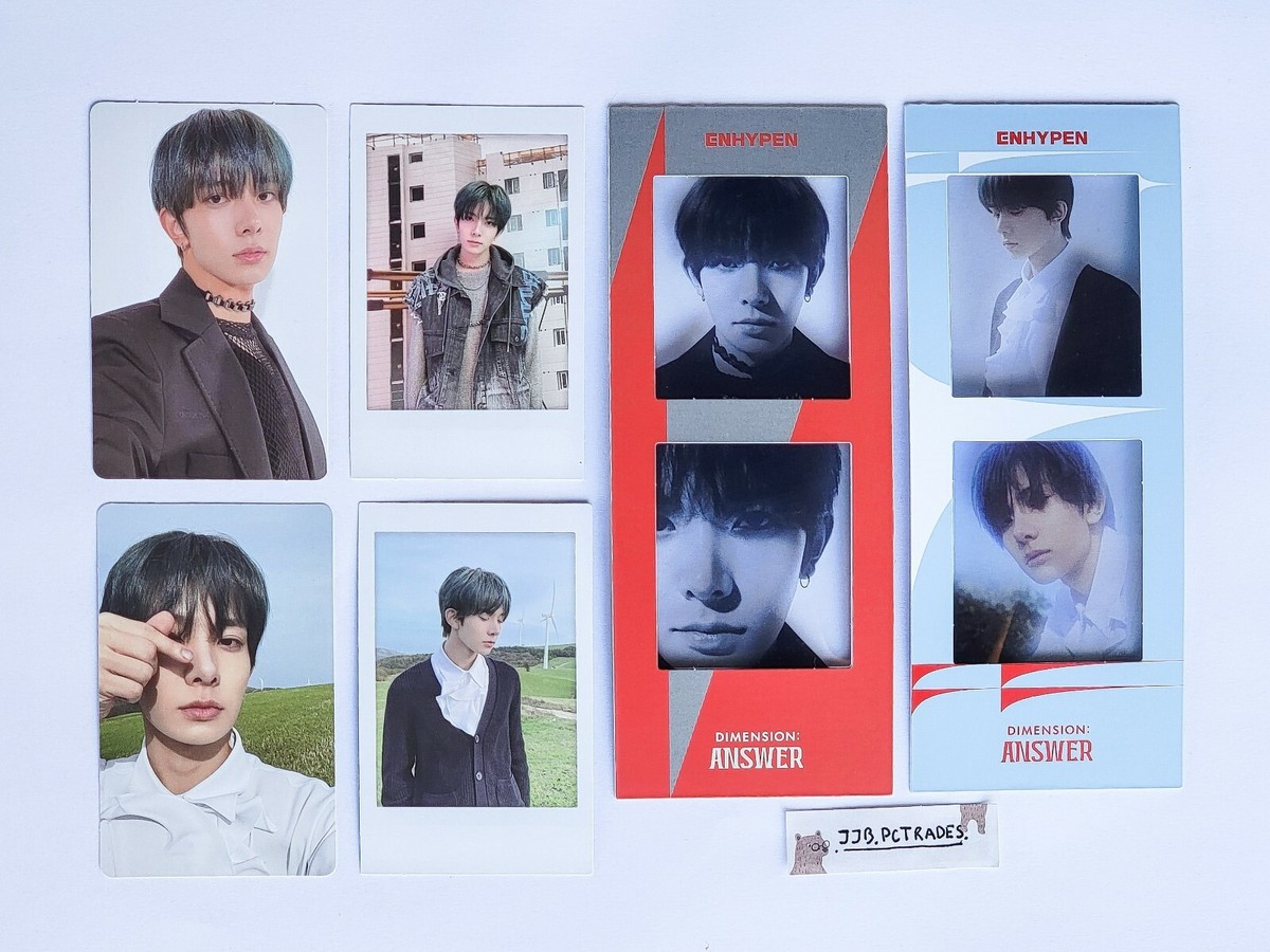ENHYPEN ヒスン トレカ まとめ売り DIMENSION:ANSWER Enhypen Dimension: Answer Heesung's Official Photocard | eBay