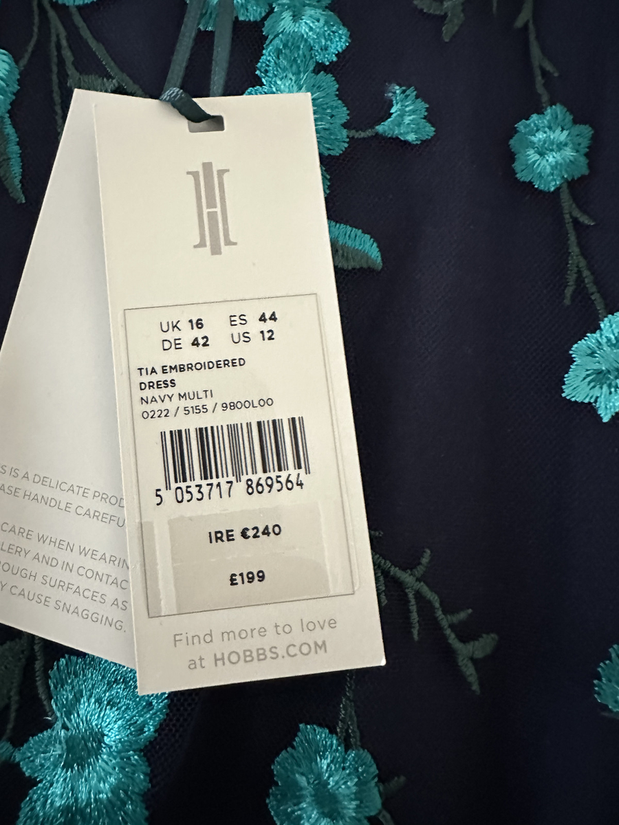 hobbs tia embroidered dress Hobbs Tia Embroidered Dress – Goods main image 1