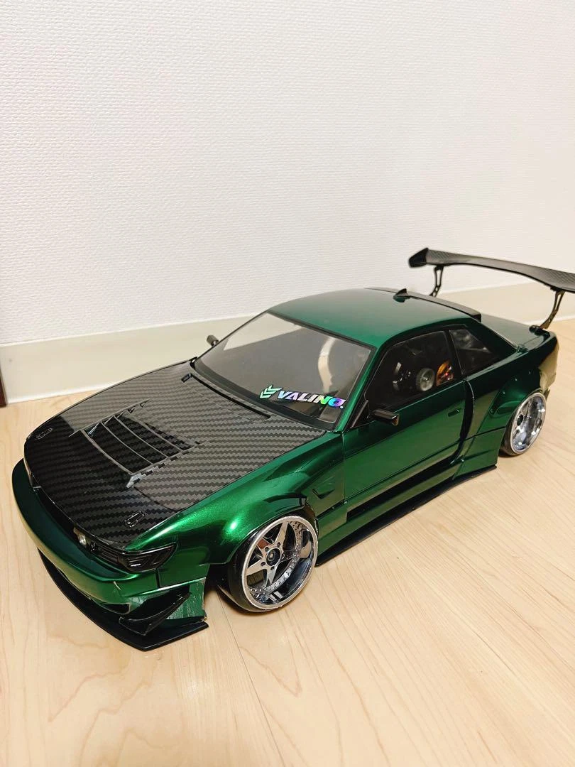 Addiction 1/10 RC Car Body S13 Silvia Toshiki Nagai Model | eBay