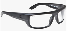 NEW Spy Bounty ANSI RX Sunglasses-Matte Black-Clear Lens