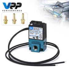 MAC 3 Port Electronic Boost Control Solenoid Valve DC12V 35A-AAA-DDBA-1BA Brass