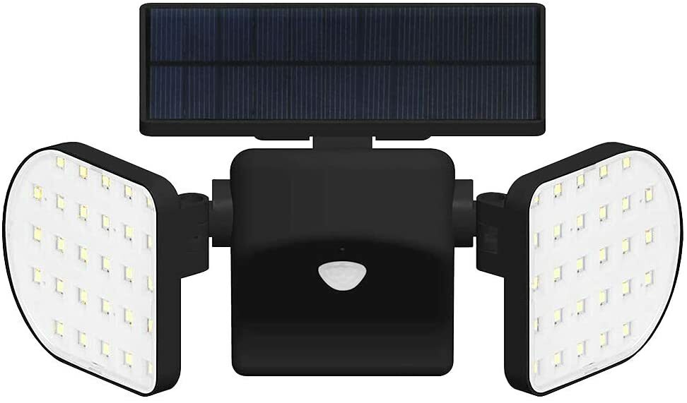 Luci Solari OUSFOT 56 LED: Design Orientabile IP65 per Giardino e Patio