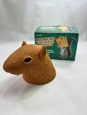 Big Head Squirrel Feeder Hanging Novelty Feeder by ARCHIE McPHEE OPEN BOX