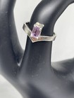 Womens Sterling Silver 925 amethyst￼ Ring Size 7 — photo 2