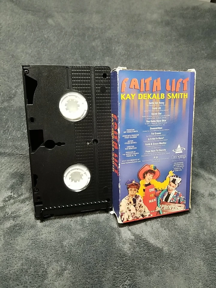 KAY DeKALB SMITH Faith Lift VHS Very RARE Christian Comedy - Carwash Story - Imagem 2 de 2