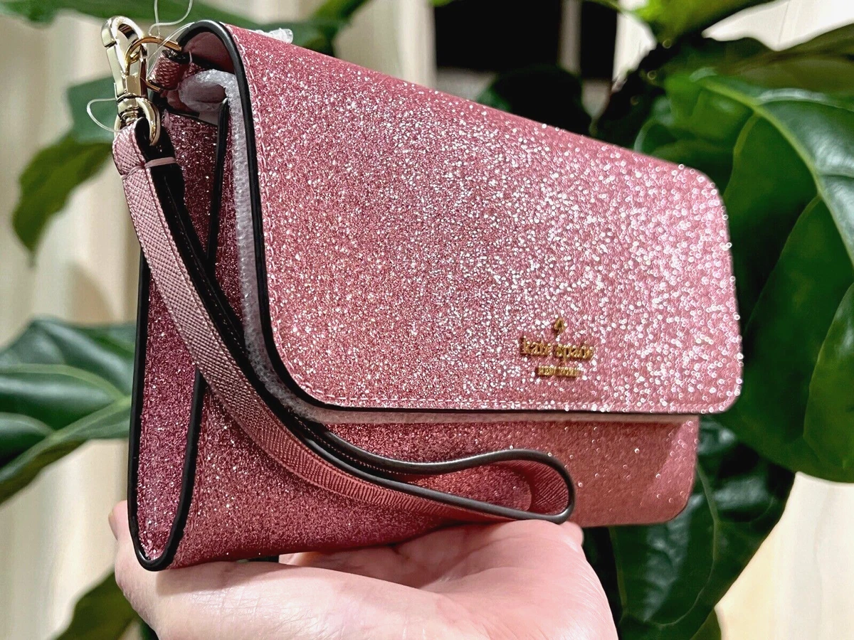 Kate spade glitter wristlet Clearance