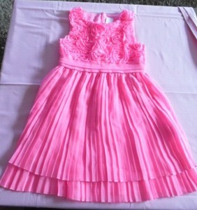 Kleid Festkleid 3 D Rosen Plissee C A Gr 116 Ebay 