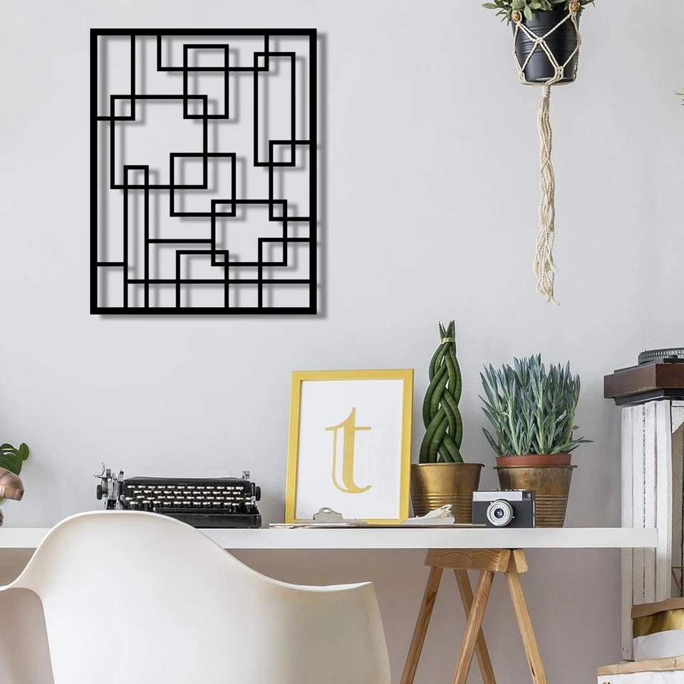 Metal Moodboard Notice Board Memory Board Loft Wall Decor Organizer Panel - Image 2 of 4