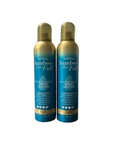 Ogx Bodifying Bamboo Fiber Full Root Boosting Spray Mousse 7.75 oz Lot of 2