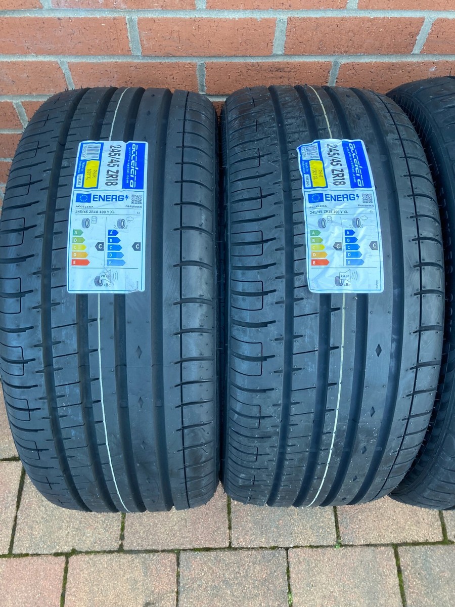 Yourelia　①-2 Uniroyal Power Paw AS Tire, 245/45ZR20/XL 103Y, All-Season