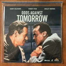 ODDS AGAINST TOMORROW Laserdisc Harry Belafonte