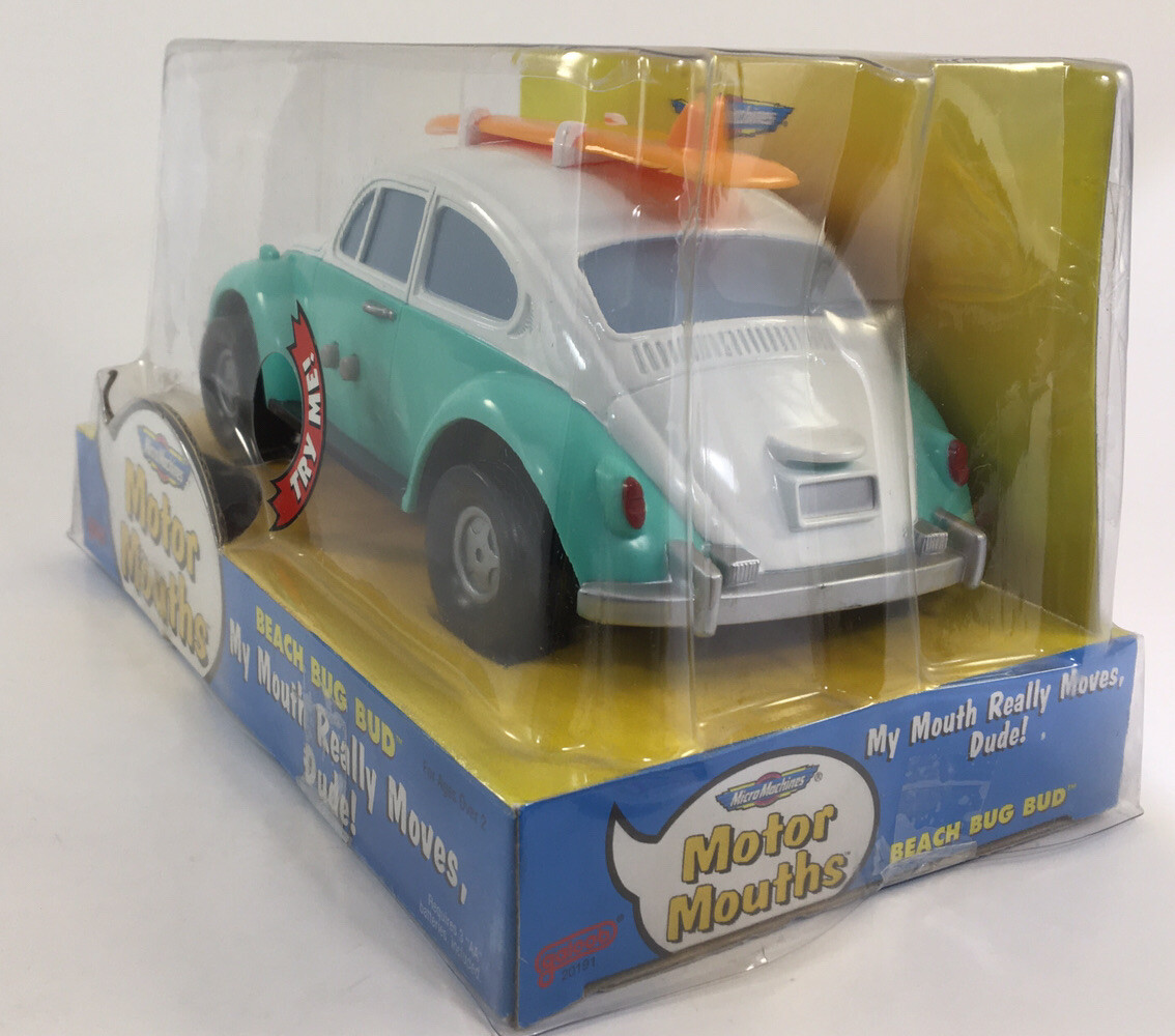 Galoob Micro Machines VW Talking Motor Mouths Beach Bug Bud Beetle