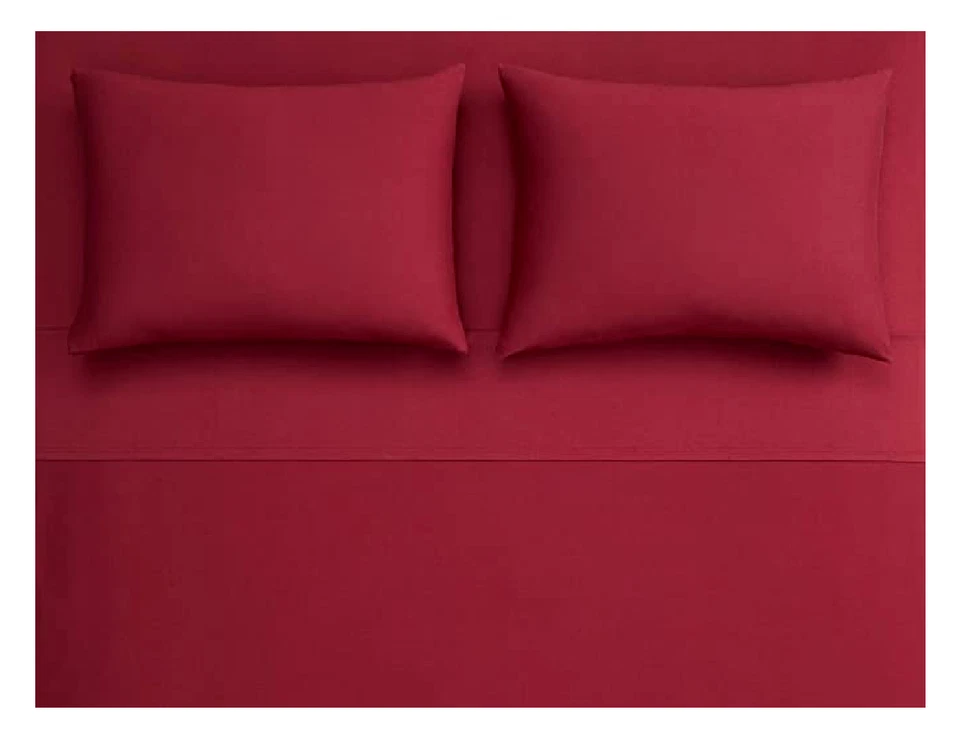 Sábana bajera plana Harrison de algodón moderna Calvin Klein Foto 2 de 2