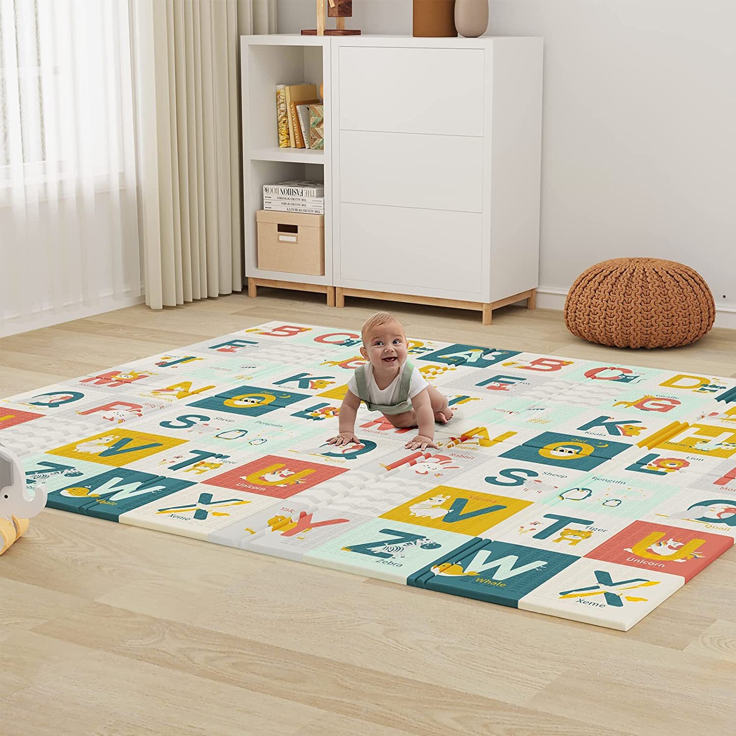 Extra Thick Play Mat 2Sided Baby Kids Crawling Educational Soft Foam Game Carpet eBay