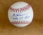 GARY THOMASSON 1978 WS CHAMPS YANKEES SIGNED M.L. BASEBALL BAS AUTHENTICATED