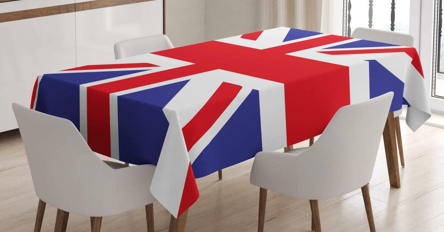 2Pcs Union Jack Table Cloth Cover King's Birthday Royal Event UK
