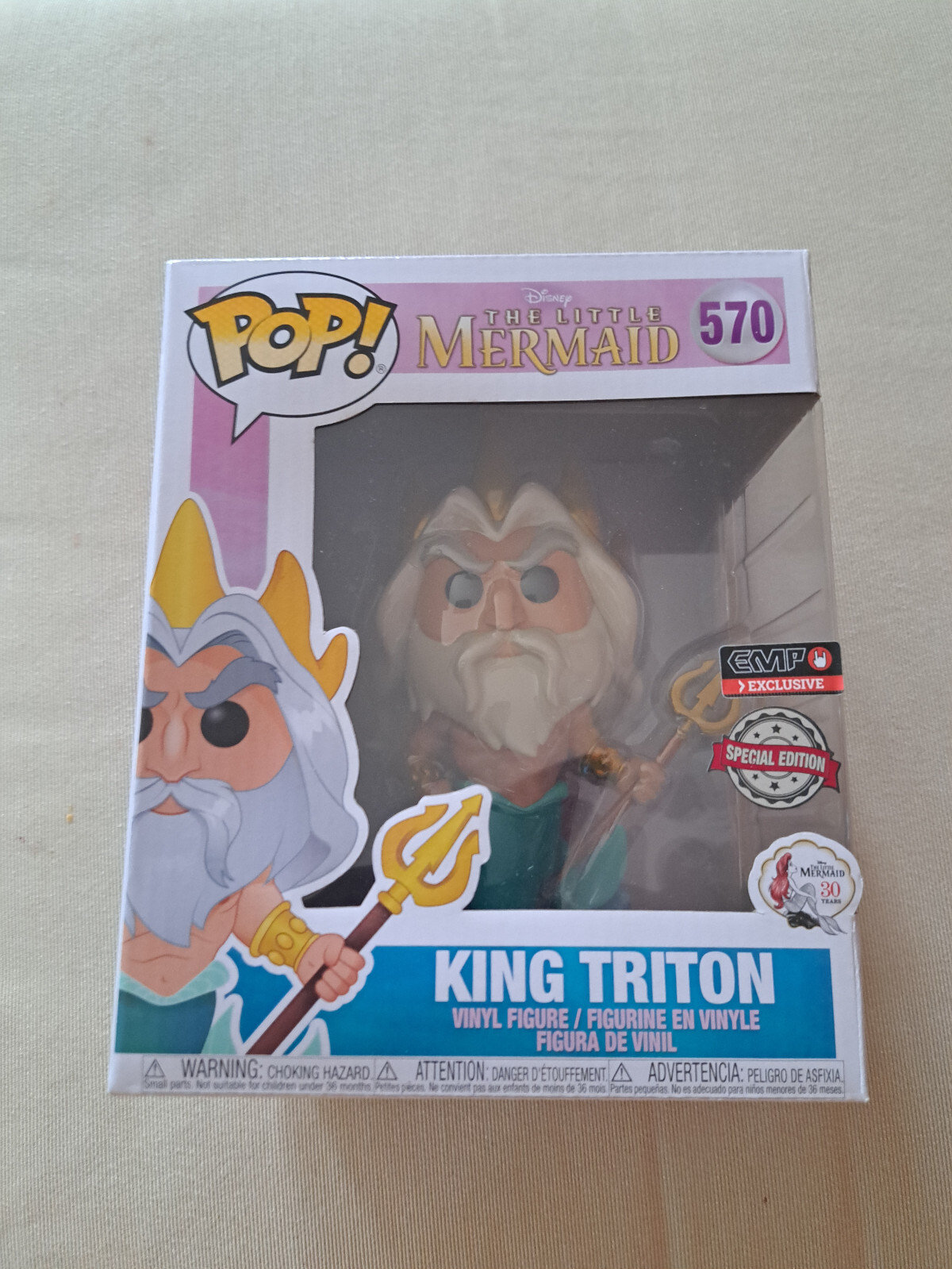 Funko Pop Vinyl Disney King Triton