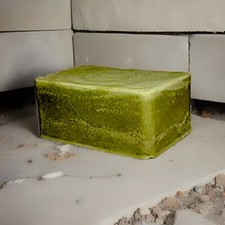 Anti hair loss shampoo Bar vegan, natural Laurel Berry Oil Garlic Oil