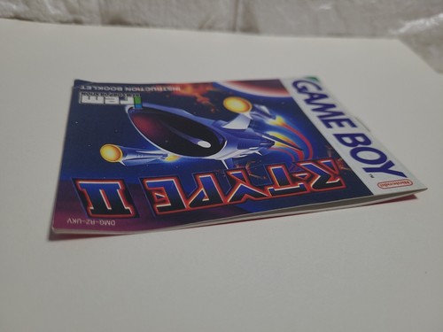 R-Type 2 Instruction Manual / Booklet Only For Original Nintendo Gameboy UK UKV - Picture 14 of 15