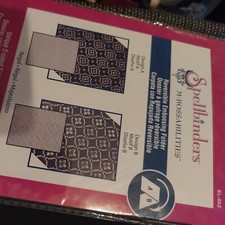 Spellbinders M-Bossabilities ,splendid and regal,double sided 