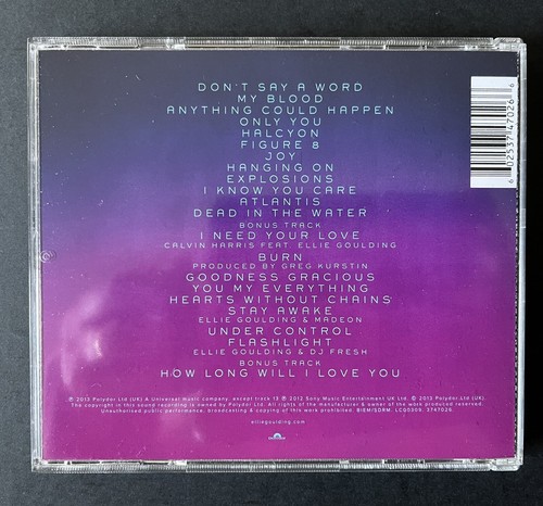 Ellie Goulding - Halcyon Days - CD (Second studio album - reissue) - Picture 3 of 3