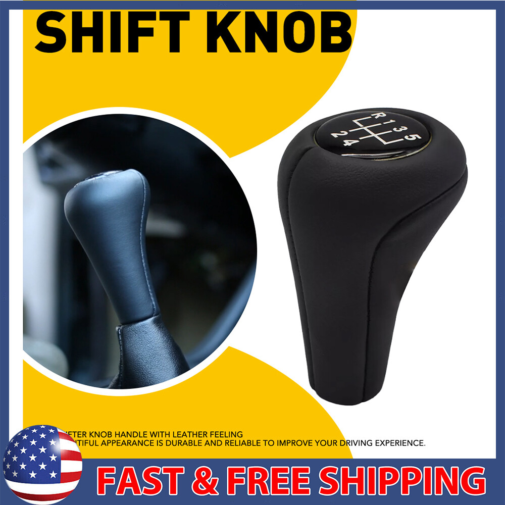 5 Speed Manual Gear Shift Stick Knob Shifter For BMW M5 M3 M6 E36 E46 E21 E30