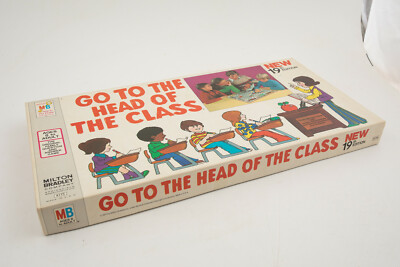 Go To The Head Of The Class Vintage Board Game (E1R) 19th Edition 1977 Retro