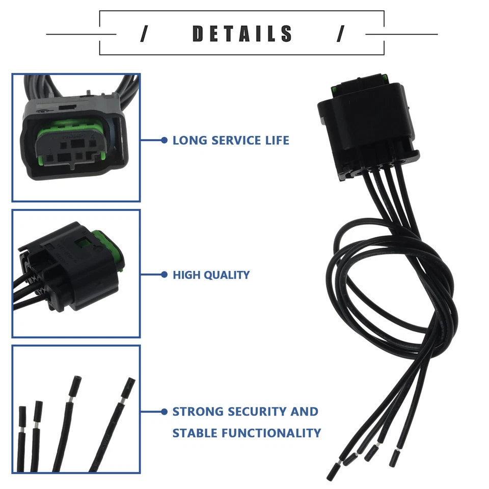 Enchufe de módulo de control RDC de presión de neumáticos de 6 pines apto para BMW 650i 640i 2016-2019 Foto 4 de 4
