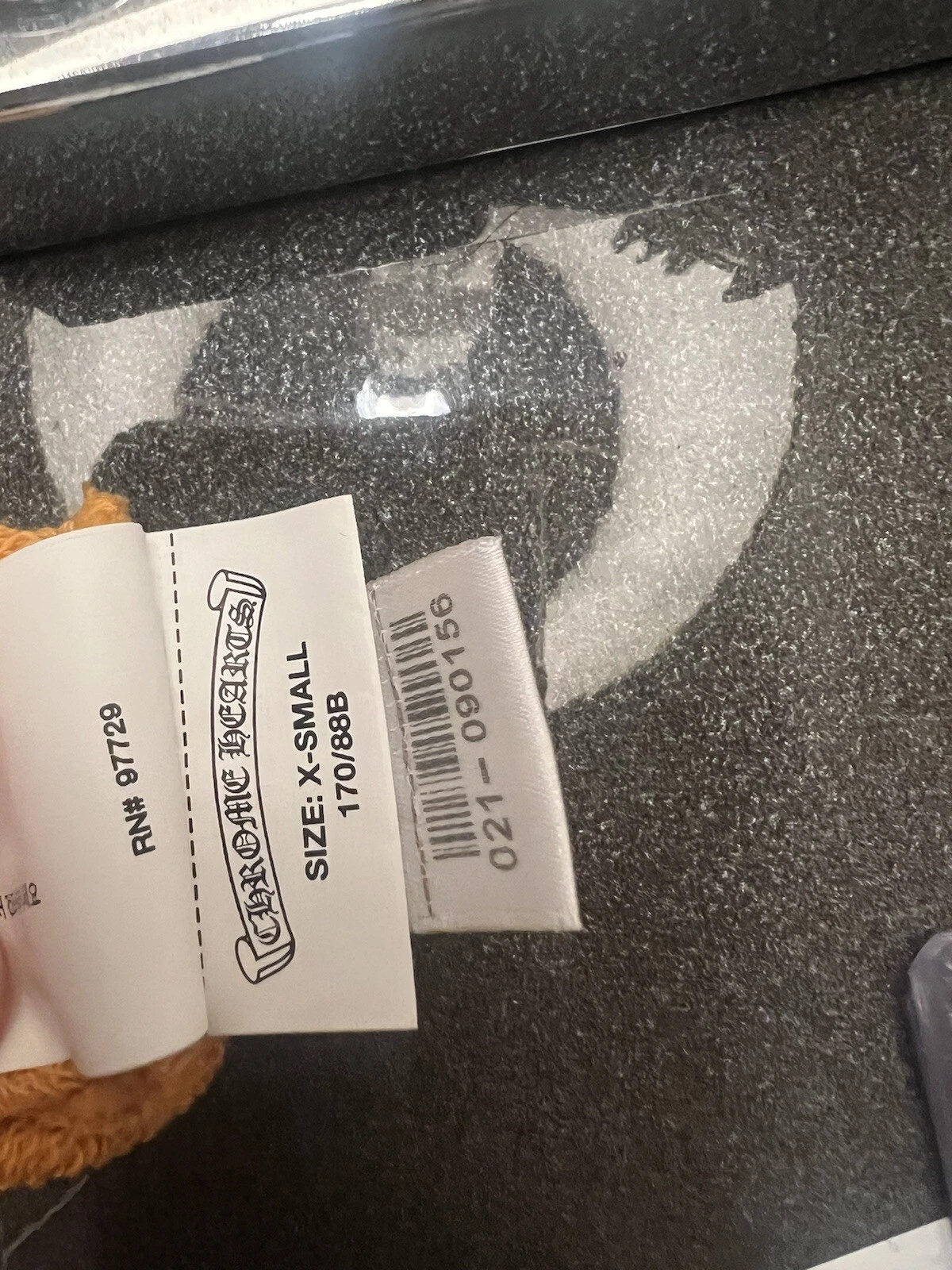 CHROME HEARTS felpa girocollo cuori cromati