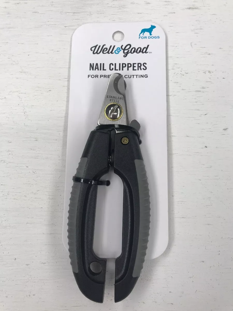 Well & Good Stainless Steel Nail Clippers for Large Dogs