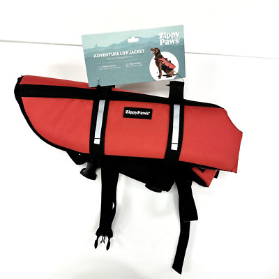 Zippy Paws Adventure Life Jacker for Dogs, Size M, NWT
