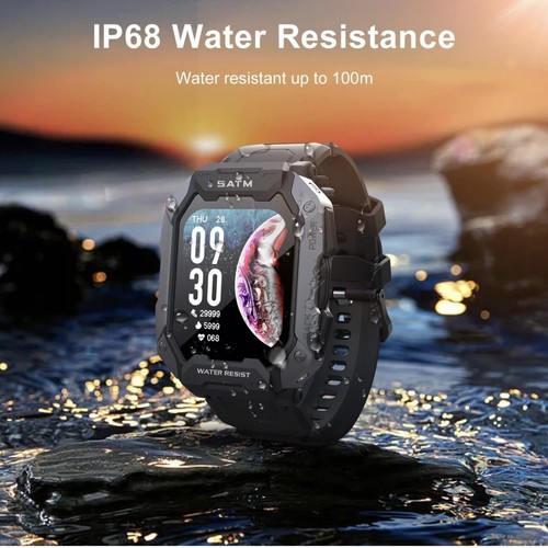 Smart Watches HD Fitness Tracker Long Battery Life IP68 Level 100m Waterproof - Picture 7 of 10
