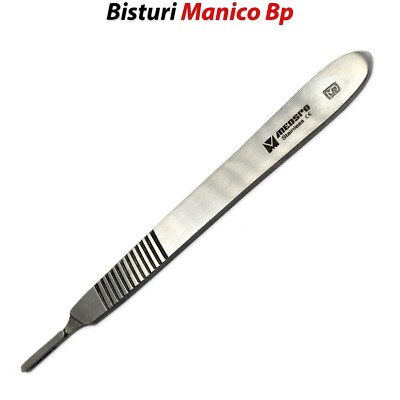 Manche De Bistouri N°3 En Inox Pour Lame N°3 - Usage Dentaire, Vétérinaire, Chirurgical