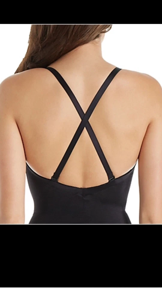 Body Va Bien Low Ultra Lift Plunge Body Shaper Briefer Panel Satinado 32E Nuevo Foto 4 de 4