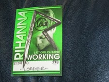 Rihanna Last Girl on Earth Working Pass Aug 21, 2010