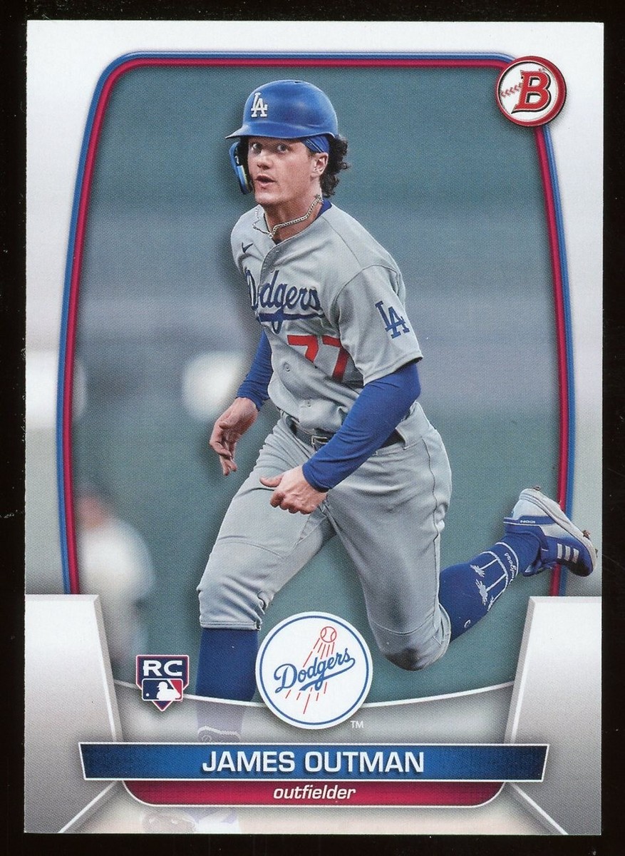 ウェア outman 2023 Bowman JAMES OUTMAN mint DODGERS RC #13 | eBay