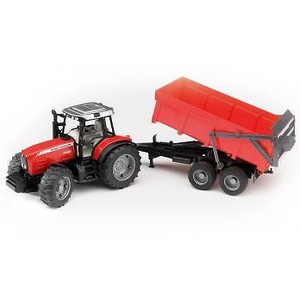 massey ferguson toy tractor and trailer