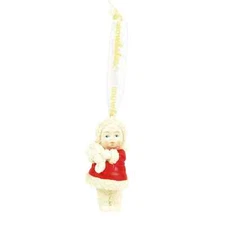 Dept 56 Snowbabies SANTA'S SIDEKICK Snowbaby Ornament 6014157 BRAND NEW