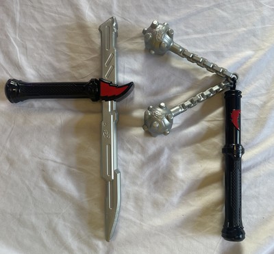 Bandai Saban's Power Rangers Super Ninja Steel Morning Star & Switch Dagger 2018