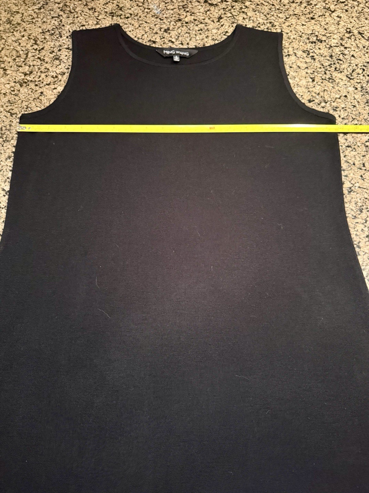 MING WANG Essential Classic Basic Black Knit Tank… - image 6