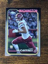 2024 Washington Commanders ROOKIE Luke McCaffrey Topps Chrome #244 RC
