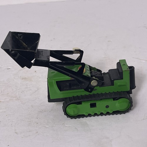 Vintage Tonka Mini Lowboy Flat Bed Truck with Green Front Loader Tractor 1970’s - Picture 9 of 24