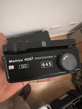 [Near MINT] Mamiya RZ67 Pro II 645 6x4.5 120 Roll Film Back Holder From JAPAN
