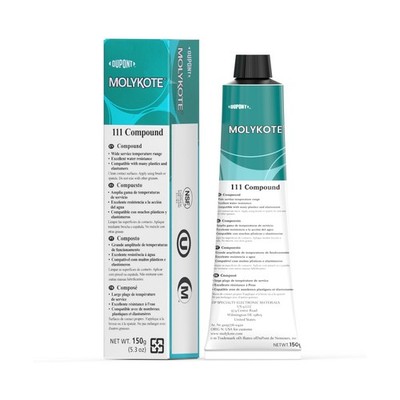 Molykote 111 Compound Valve Lubricant and Sealant 150g 5.3oz, Silicone Grease...