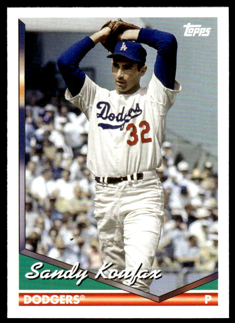 2024 Topps Archives #239 Sandy Koufax Los Angeles Dodgers Baseball
